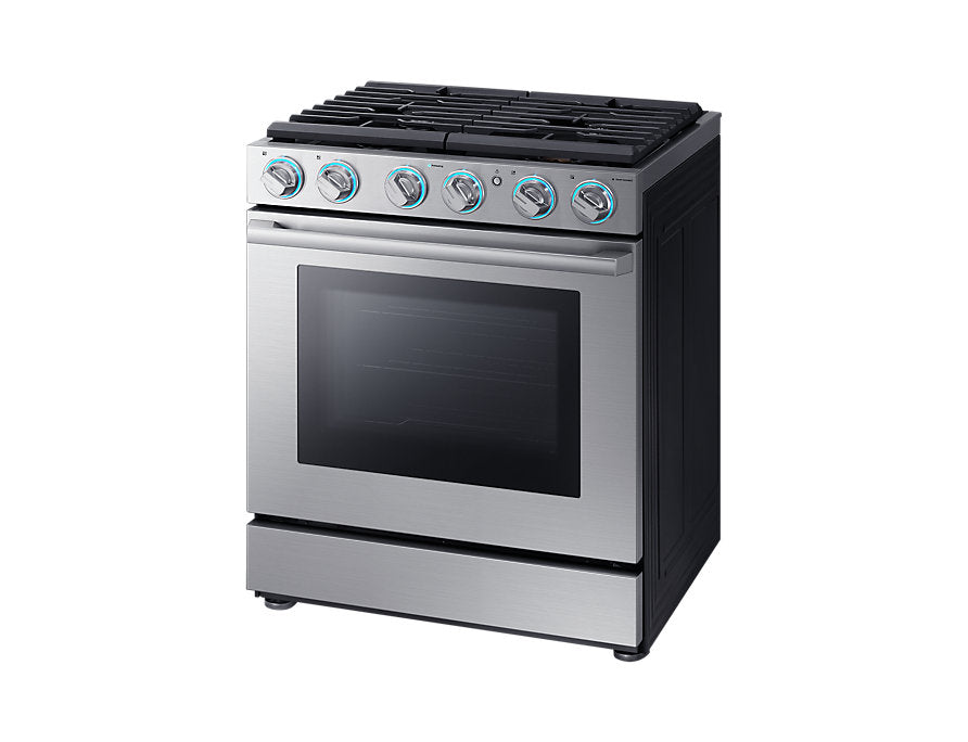 58 cu ft 30quot Gas Chef Collection Pro Range with Dual Convec