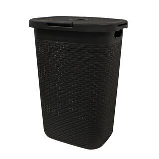 Modern Homes 60 L Laundry Hamper Brown 67519