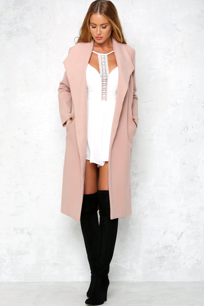 London Bridge Coat Blush