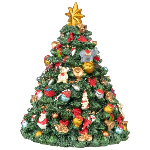 Musical Rotating Christmas Tree Figurine