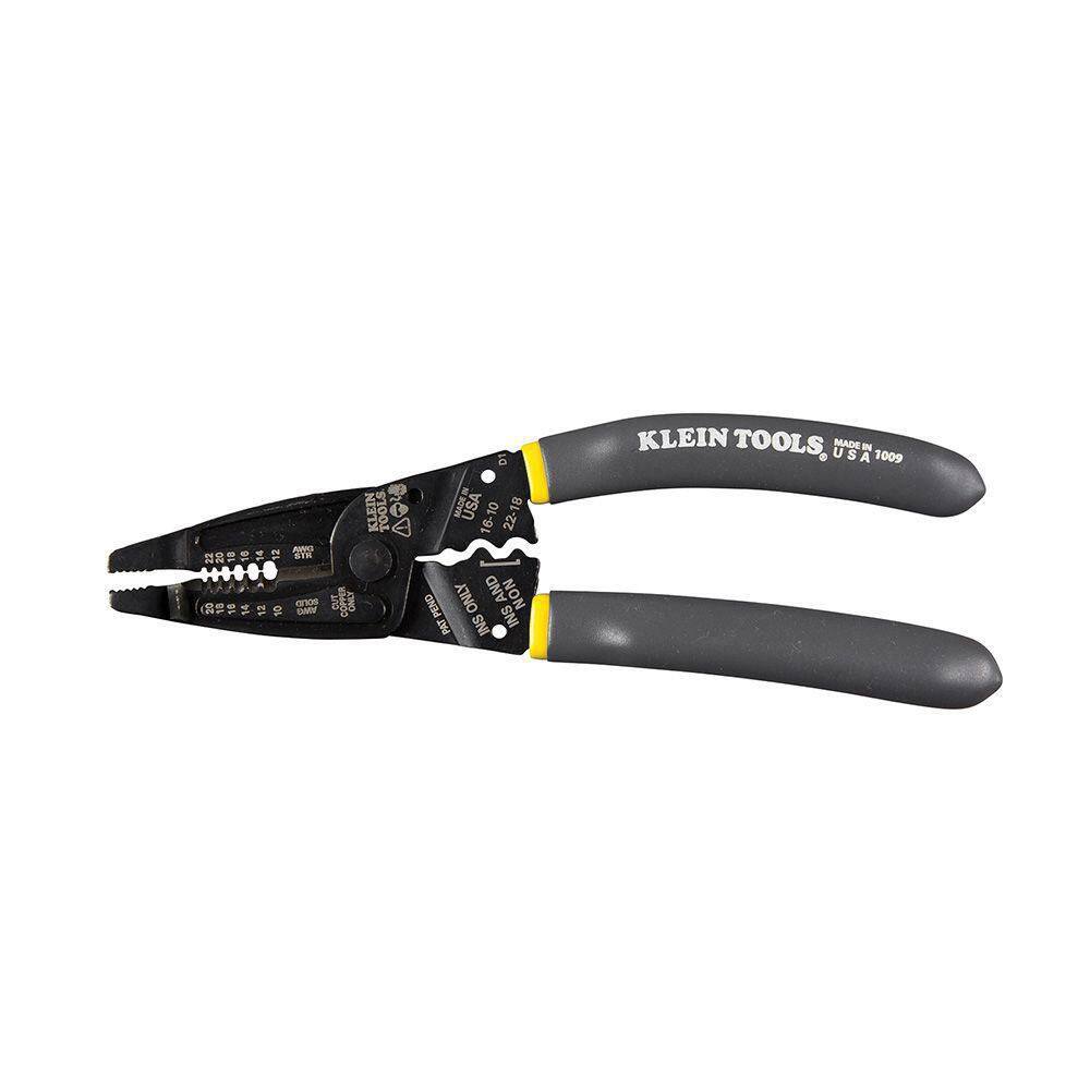 Klein Tools Klein-Kurve Long-Nose Wire Stripper Wire Cutter Crimping Tool 1009SEN