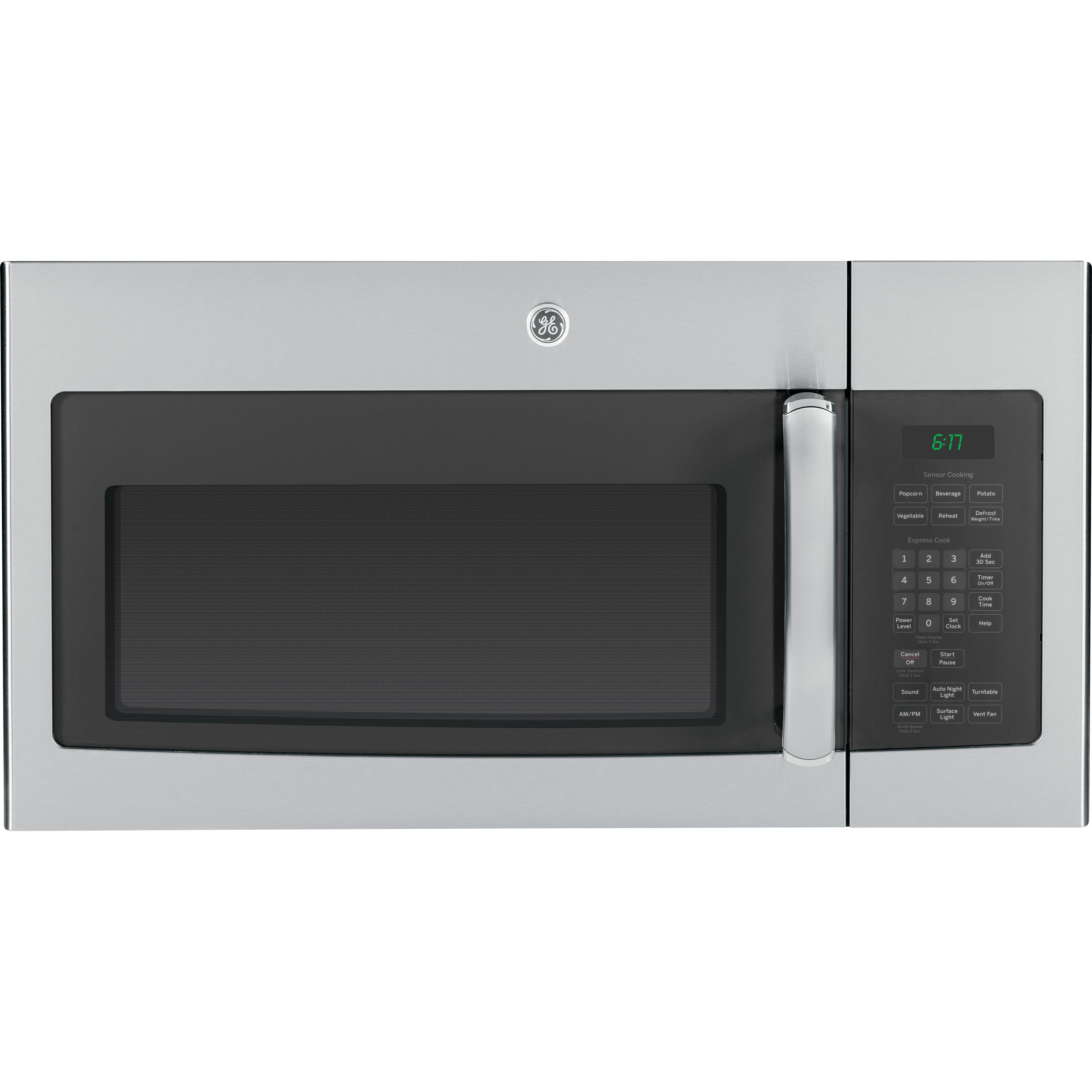 GE 30-inch, 1.6 cu. ft. Over-the-Range Microwave Oven JVM1635SFC