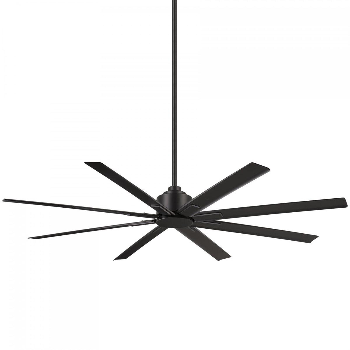 Minka-Aire Xtreme H2O 65-Inch 8-Blade Ceiling Fan in Coal Finish W/ Coal Blades