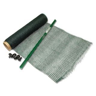 24 in. Plastic Garden Fence with Pocket-Net Technology F100010