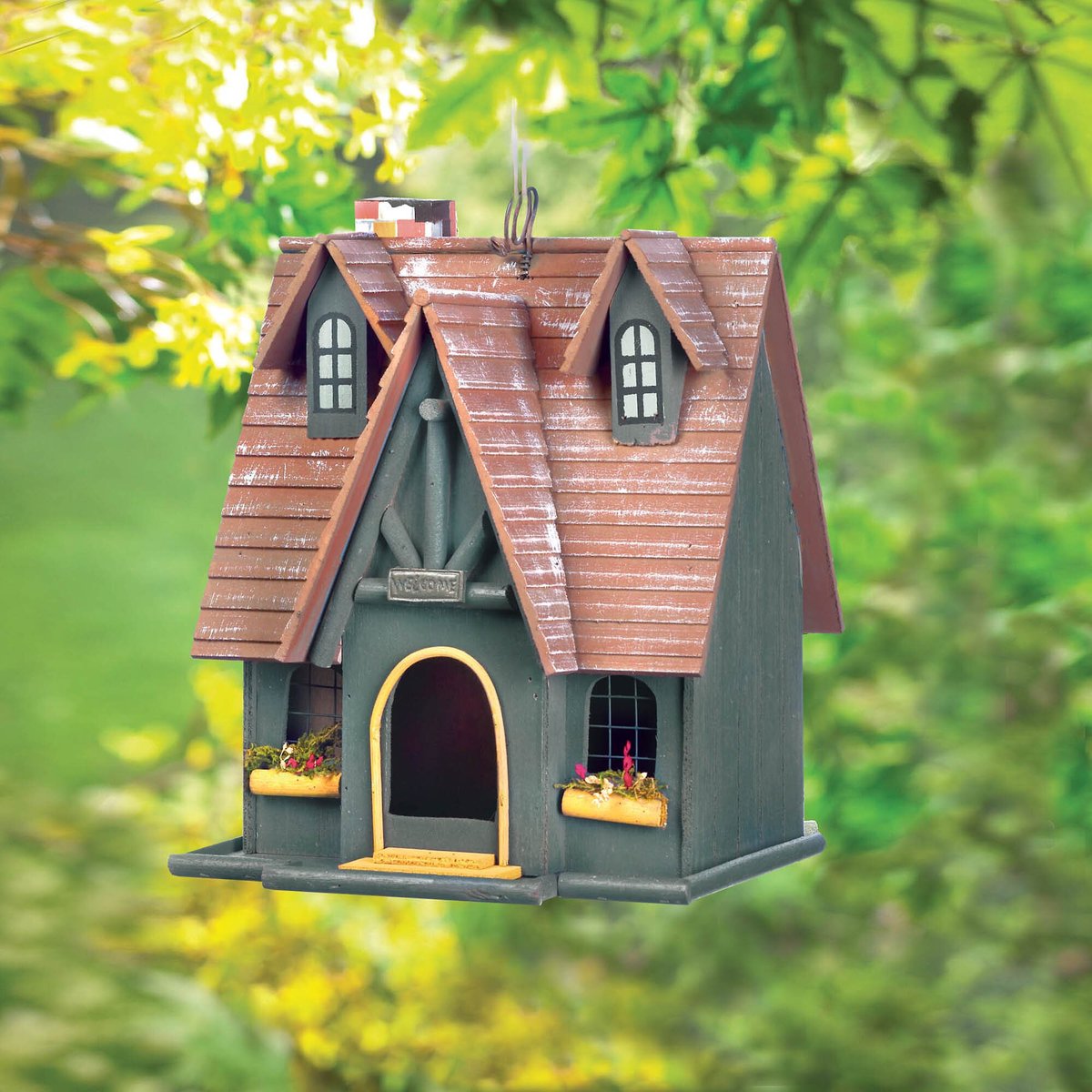 Zingz and Thingz Storybook Cottage Bird House