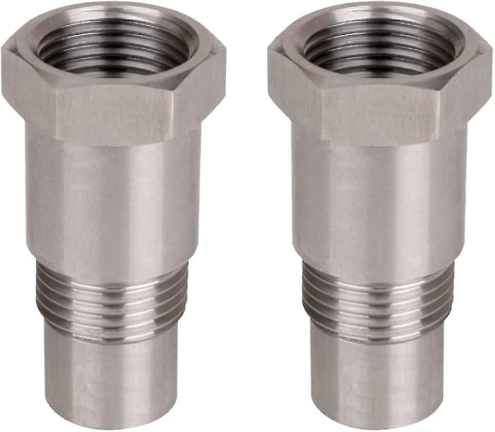 Sauerstoffsensor-stecker-dichtung Sensor-stecker-adapter Sauerstoffsensor-stecker-verlngerung (silber) (2 Stck)