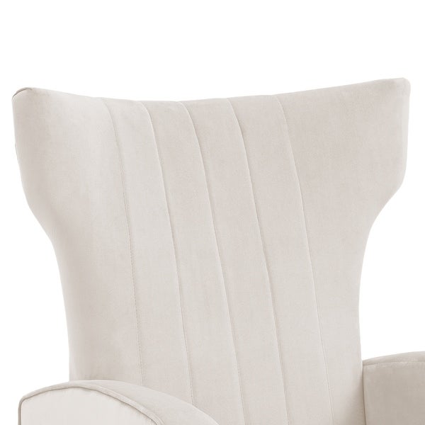 Upholstered Wingback Accent Chair