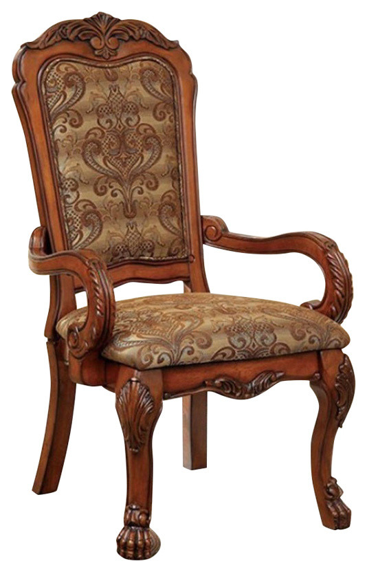 Benzara BM131293 Medieve Traditional Arm Chairs  Set of 2   Victorian   Armchairs And Accent Chairs   by Uber Bazaar  Houzz