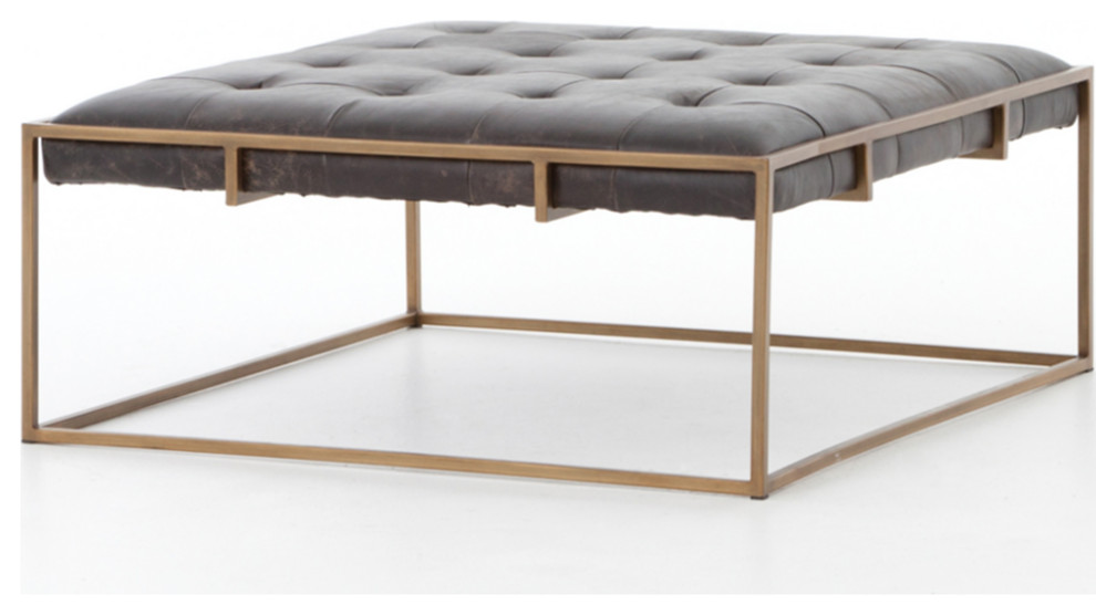 Omar Square Coffee Table   Transitional   Coffee Tables   by Marco Polo Imports  Houzz