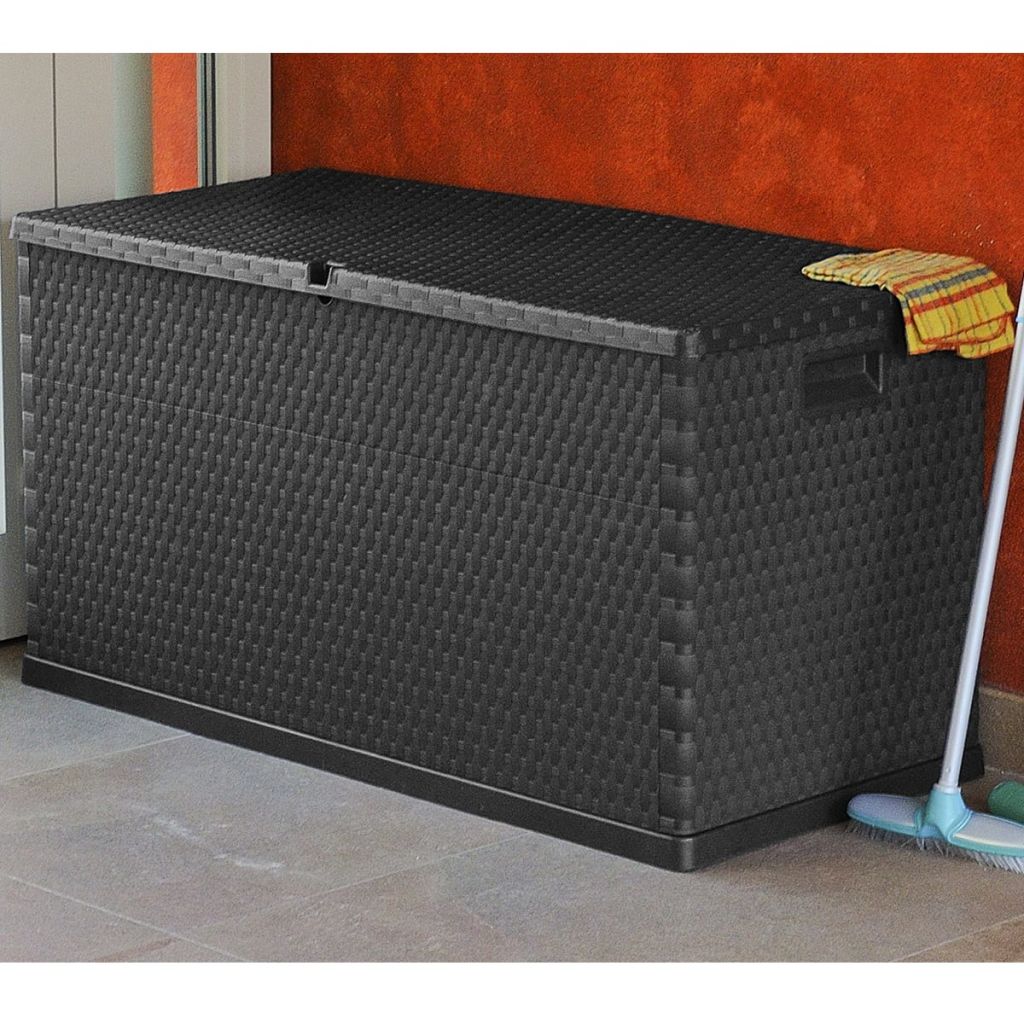 Garden Storage Box Anthracite 47.2"x22"x24.8