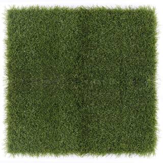 NewTechWood 1 ft. x 1 ft. Quick Deck Outdoor Faux Zoysia Grass Deck Tile (10 per case) US-QD-ZX-GS