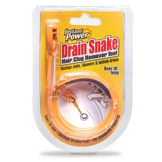 Instant Power Drain Snake Hair Clog Remover Tool 2301