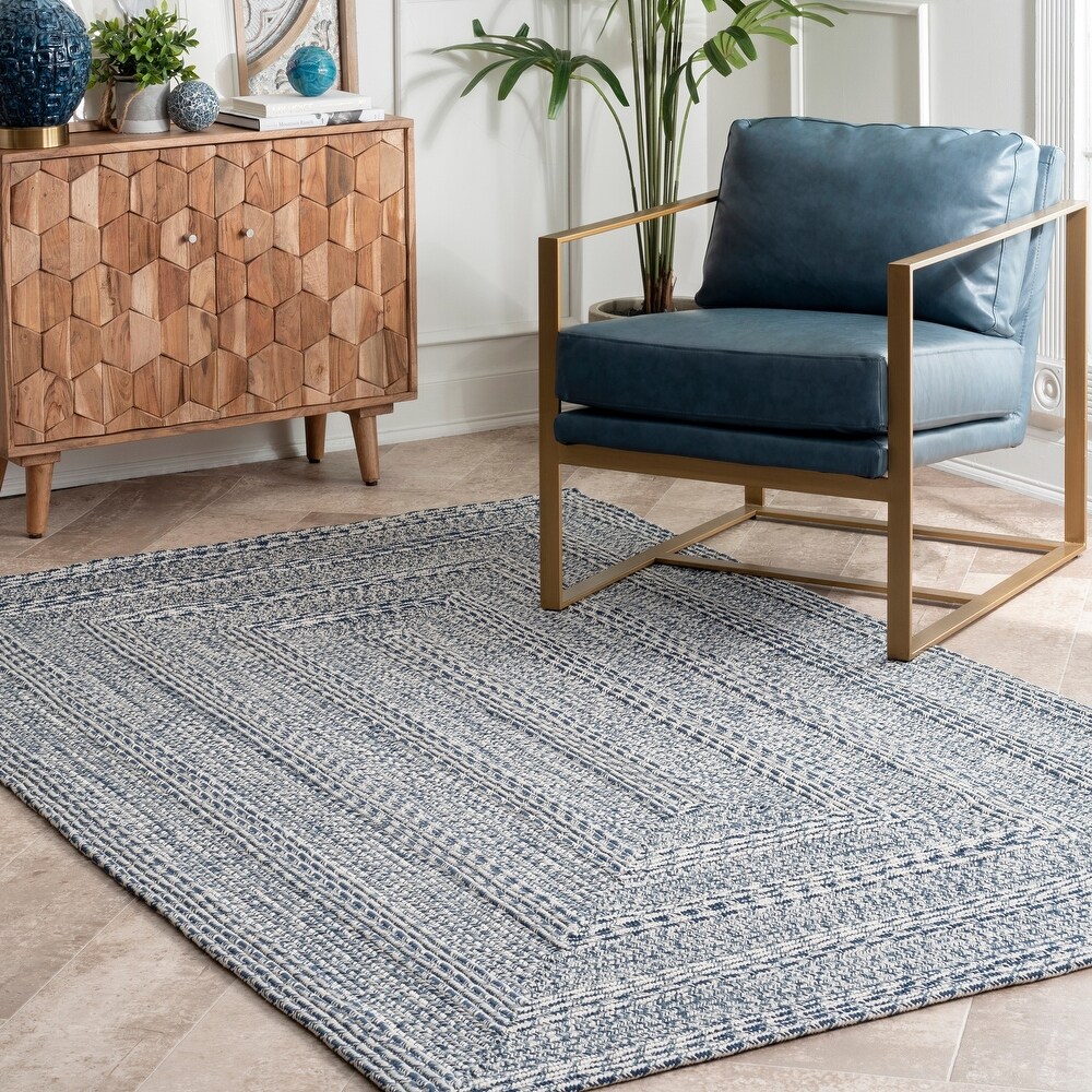 Brooklyn Rug Co Braided Texture Indoor/ Outdoor Area Rug