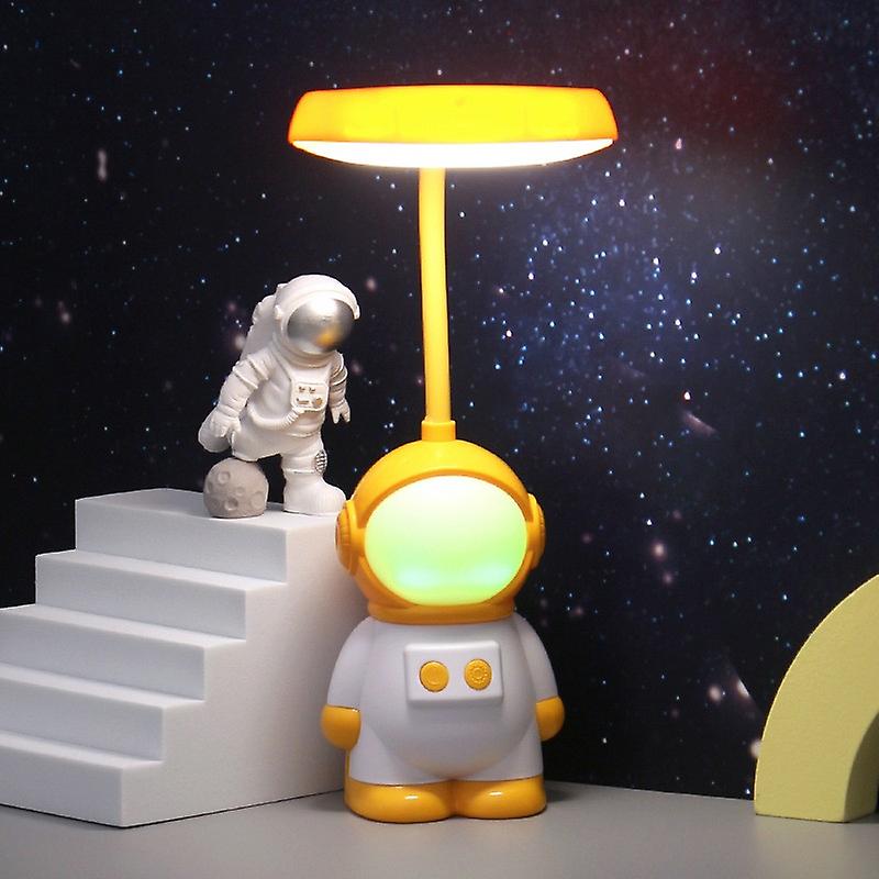 Led Table Lamp Cartoon Cute Night Light Child Eye Protection Reading Study Light Charging Table Lamp