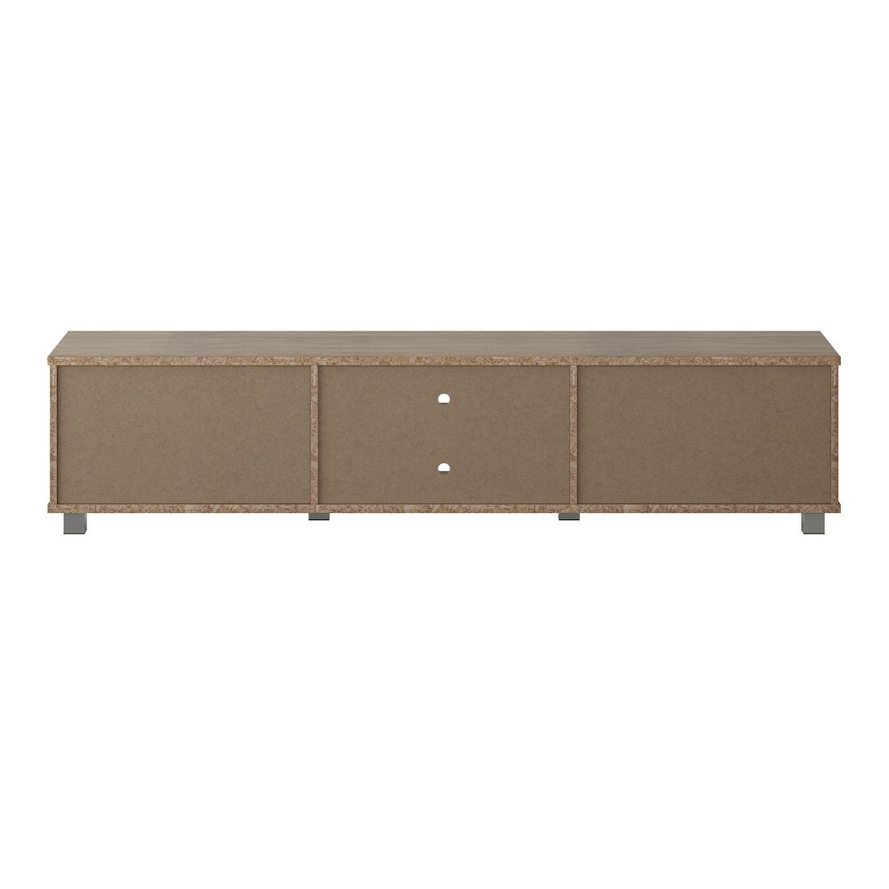 Hollywood Low Profile TV Stand With Doors for TV's up to 85\