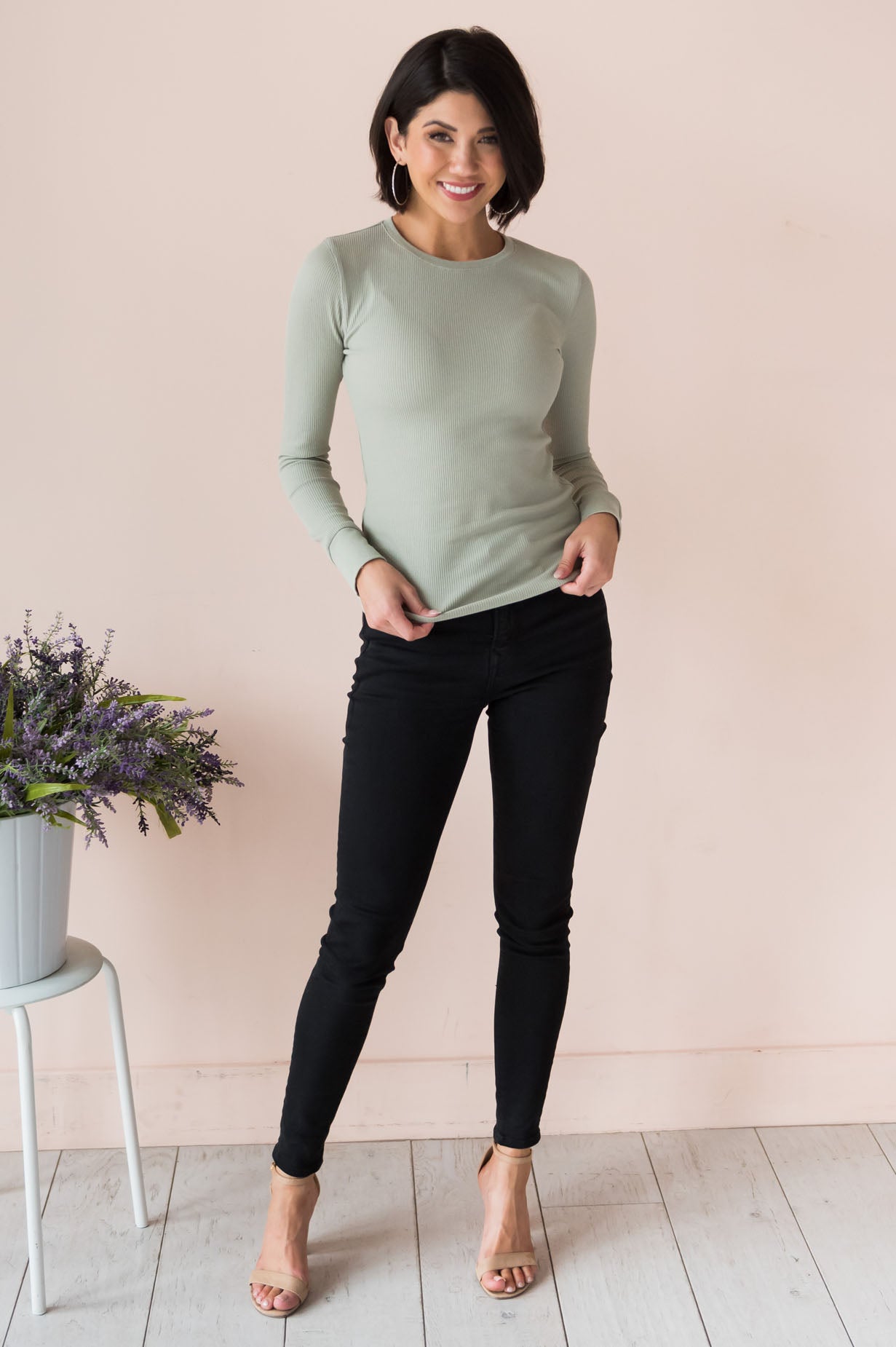 Warm Embrace Modest Thermal Top