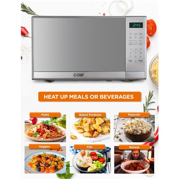 0.7 Cu.Ft Counter Top Microwave Oven-Stainless Steel Shopping - The Best Deals on Over-the-Range Microwaves | 40991412