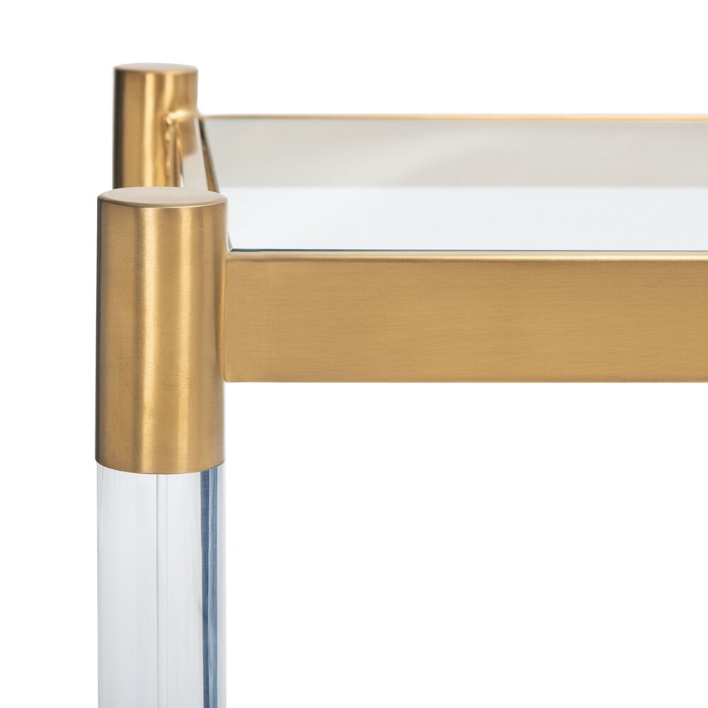 SAFAVIEH Couture Shayla Acrylic Console Table   48\