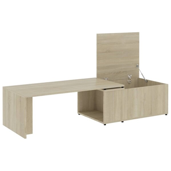 vidaXL Coffee Table Sonoma Oak 59.1