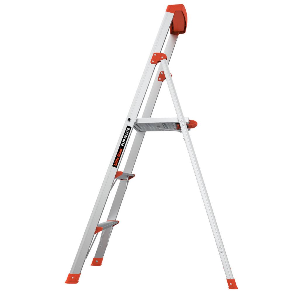 Flip-N-Lite M5 Aluminum Type-1A Step Ladder ;