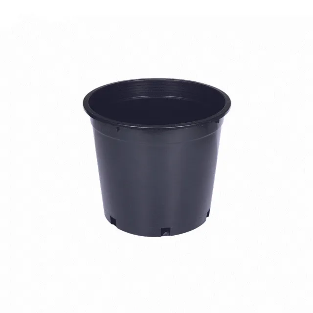 Wholesale Factory Supply Plastic Round Planter Plant Pots Gallon Garden Pots