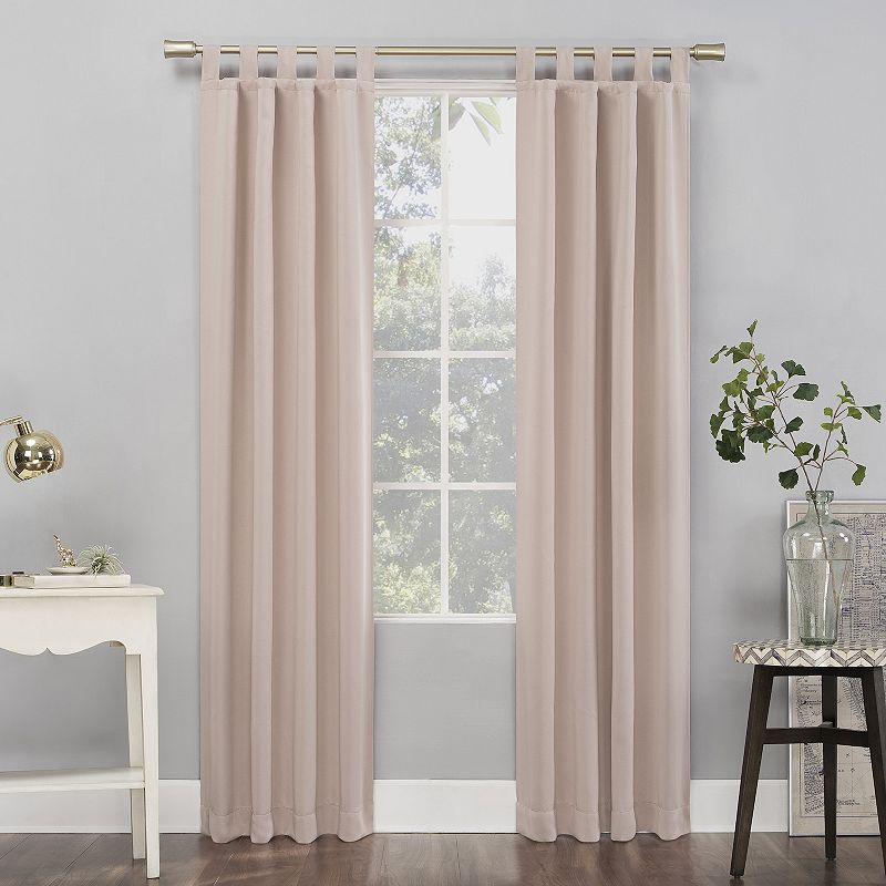 Sun Zero Ludlow Blackout Tab Top Window Curtain