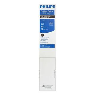 Philips 40-Watt 4 ft. Deluxe Linear T12 Fluorescent Tube Light Bulb Daylight (6500K) (2-Pack) 226837