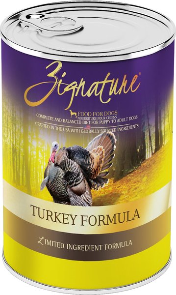 Zignature Turkey Limited Ingredient Formula Canned Dog Food