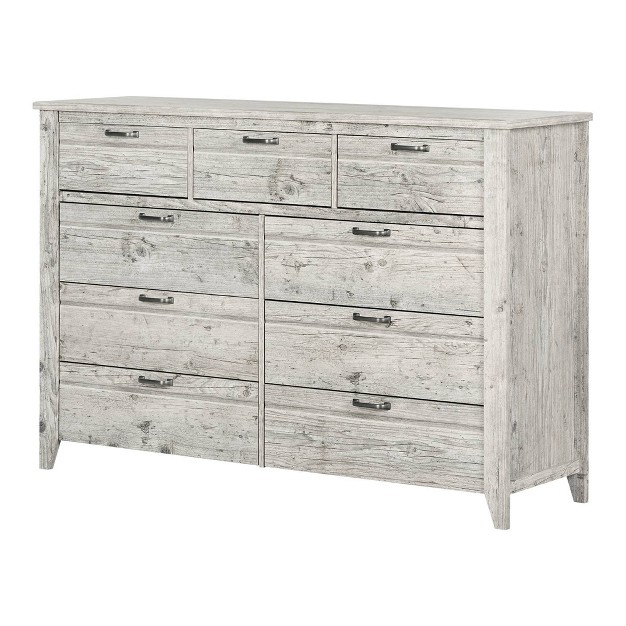 Lionel 9 Drawer Double Dresser South Shore