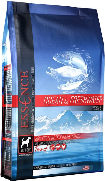 Essence Ocean and Freshwater Recipe Grain-Free Dry Dog Food