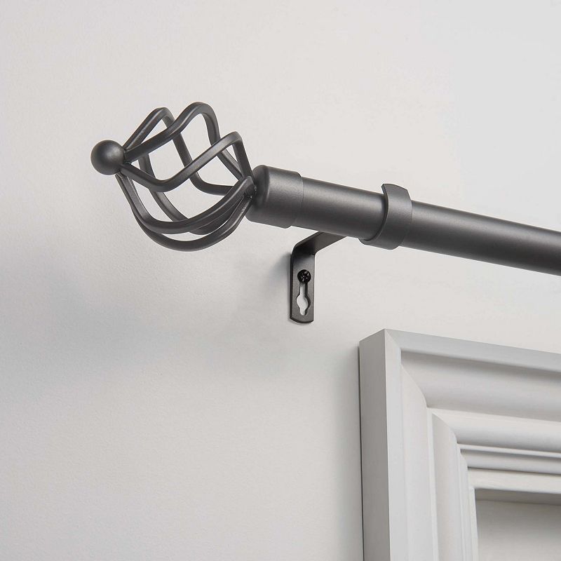 Exclusive Home Torch 1-in. Curtain Rod