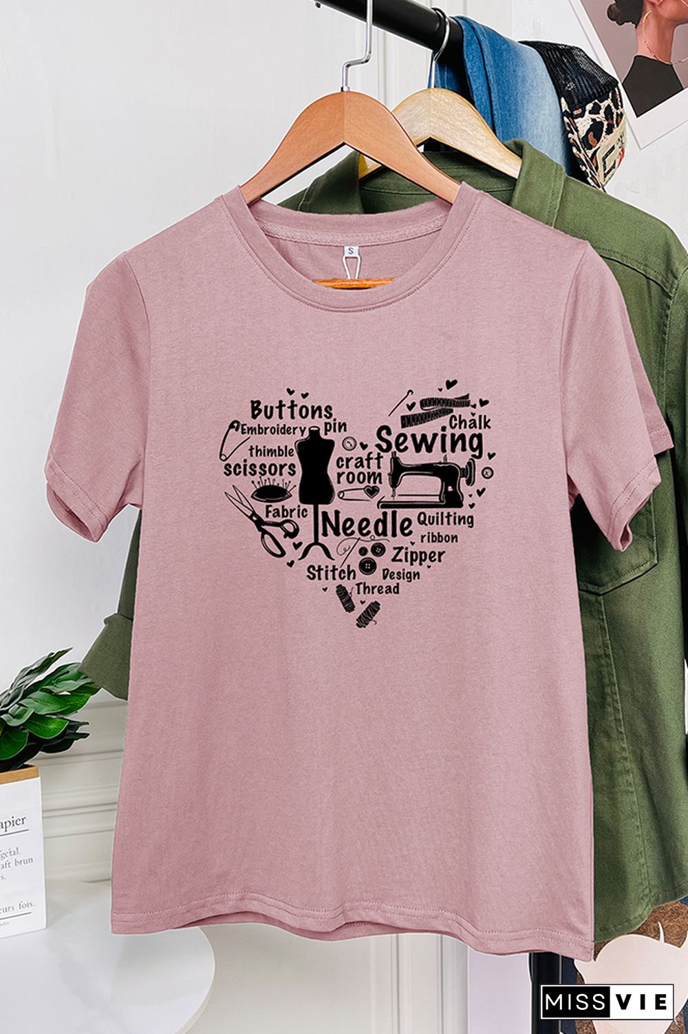 Sewing Files For Cricut Graphic T-Shirt Wholesale