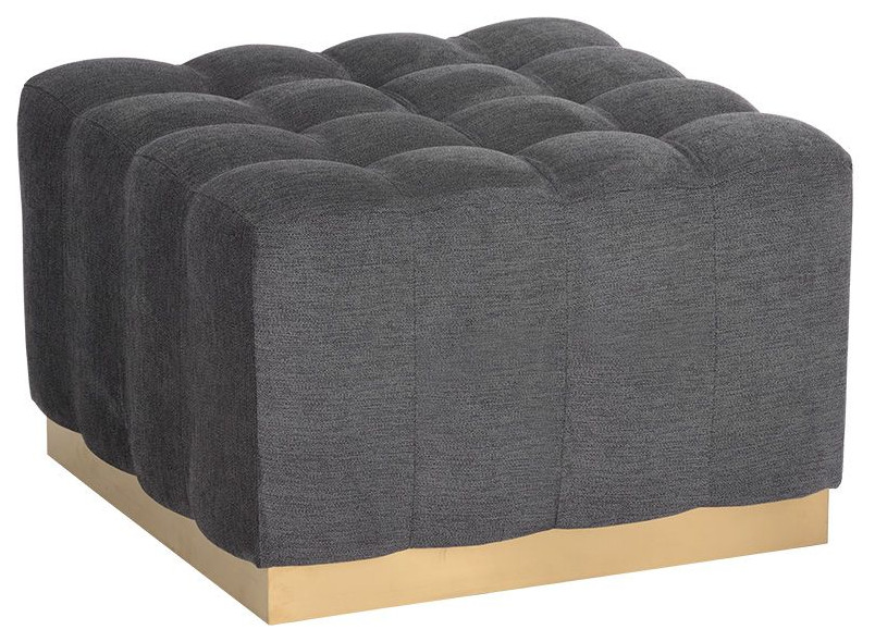 Sunpan Ikon Amira Ottoman   Contemporary   Footstools And Ottomans   by Unlimited Furniture Group  Houzz