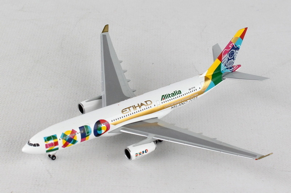 Herpa HE529501 Etihad A330 200 1/500 Expo Milano