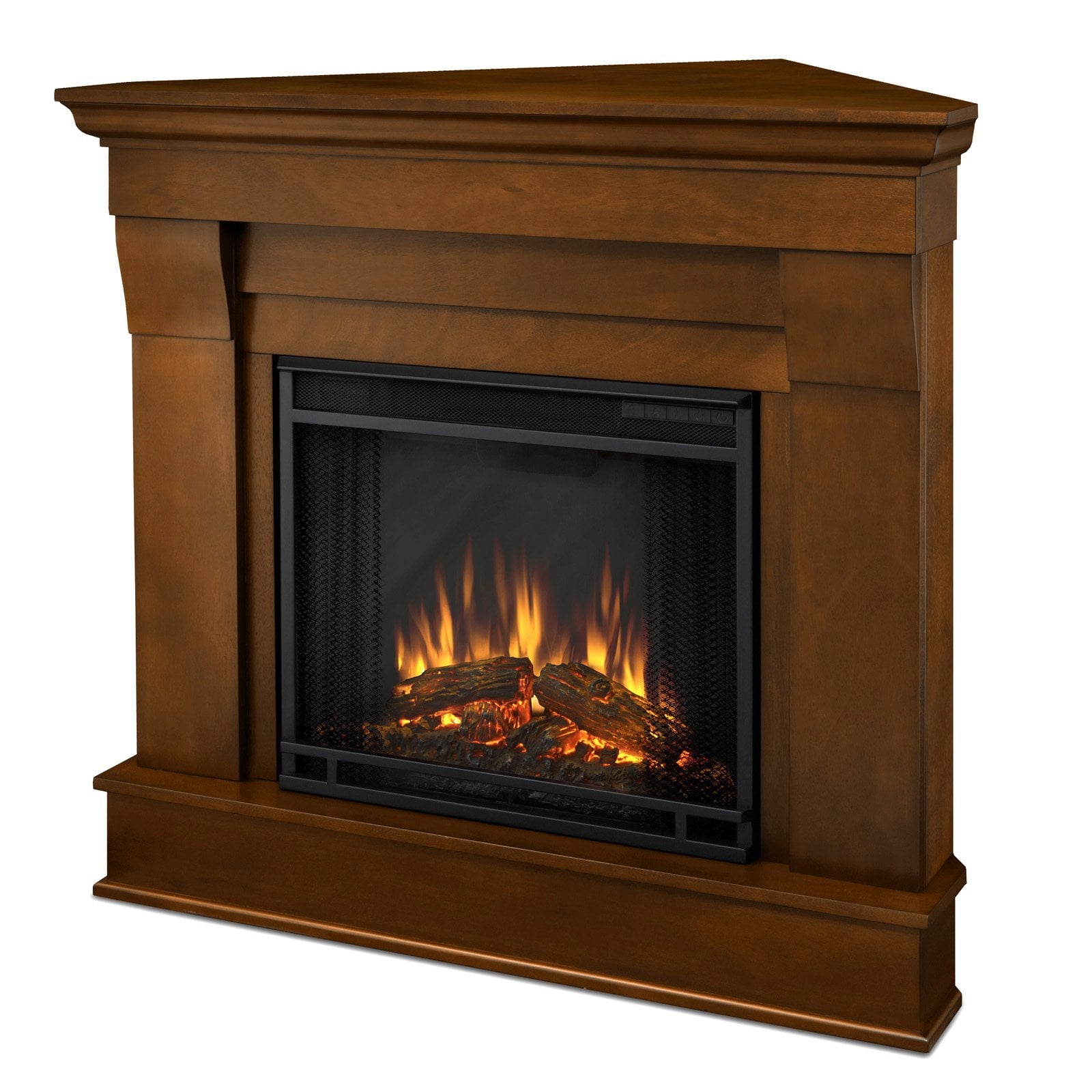 Real Flame Chateau Corner Electric Fireplace - Espresso