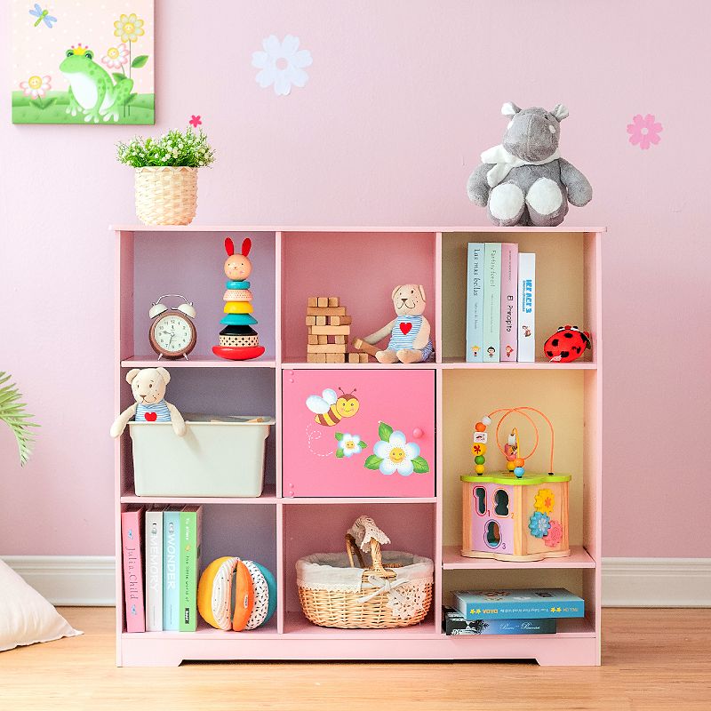 Kids Teamson Kids Magic Garden Adjustable Bookshelf