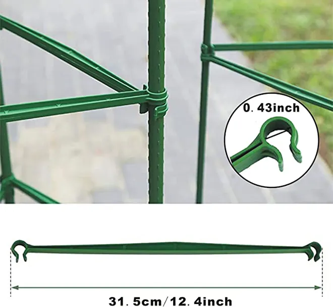 HOT 50 Pcs Stake Arms for Tomato Cage Vertical Climbing Plants Gardening Supplies DIY Garden Bracket Accessories