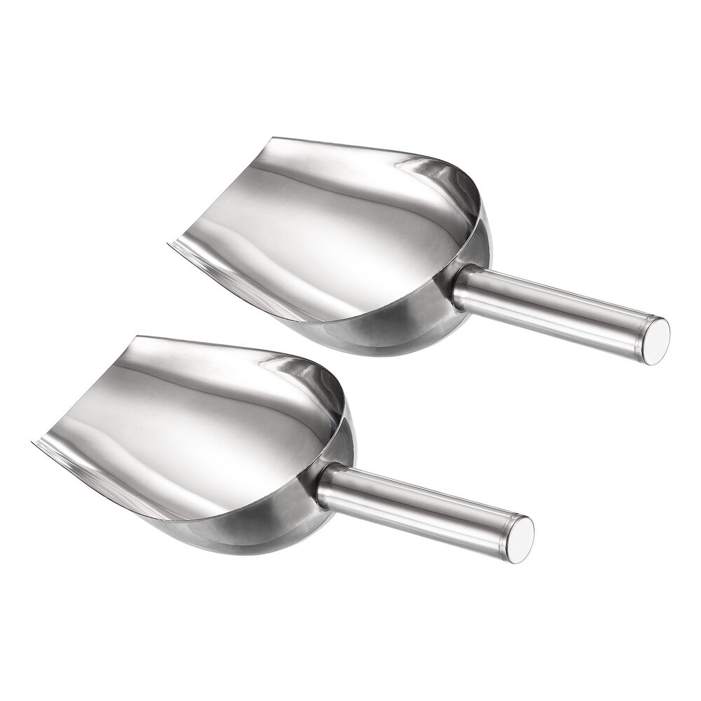 Ice Scoop Stainless Steel 9.5x2.8\