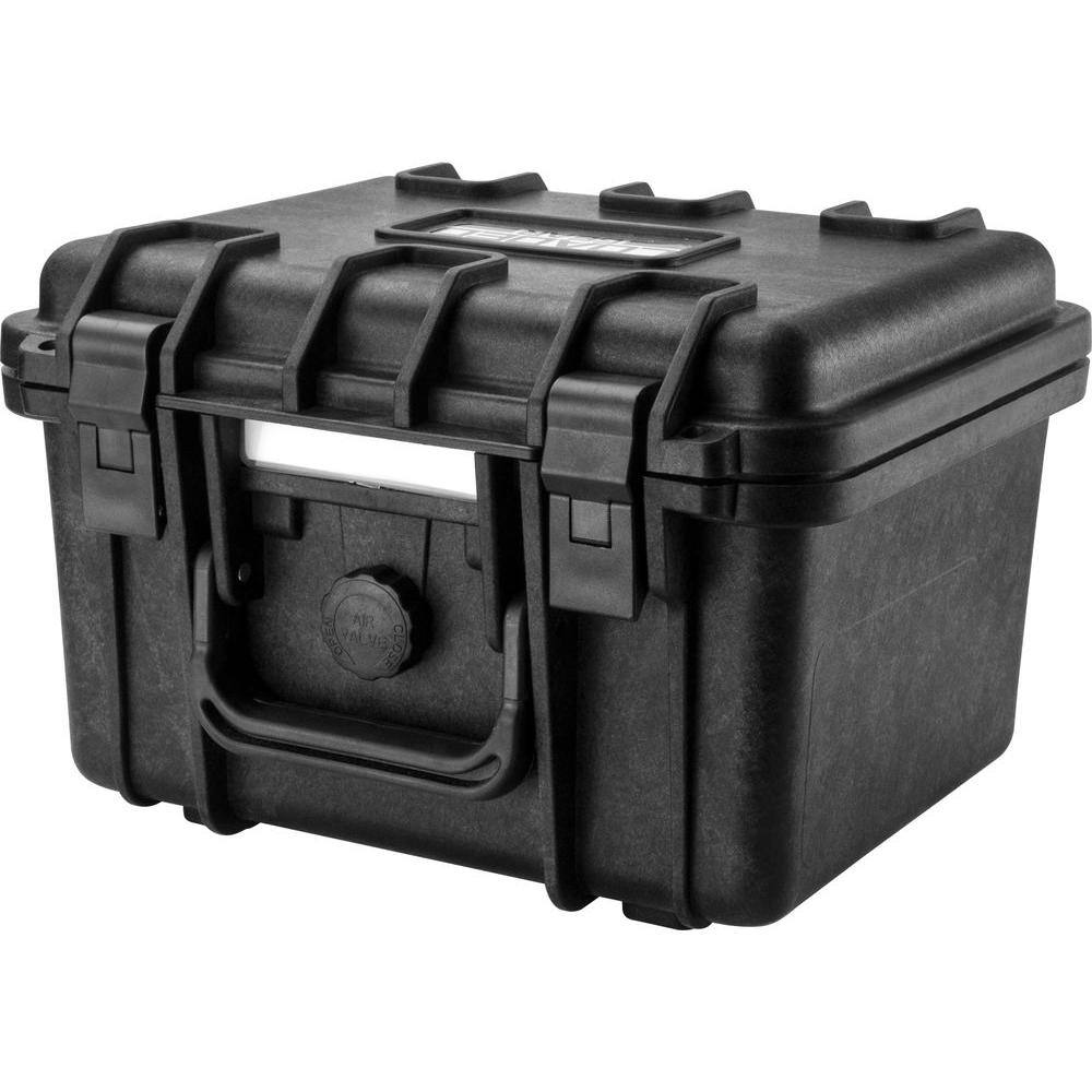 BARSKA Loaded Gear 9.1 in. HD-150 Hard Case Tool Box in Black BH12560