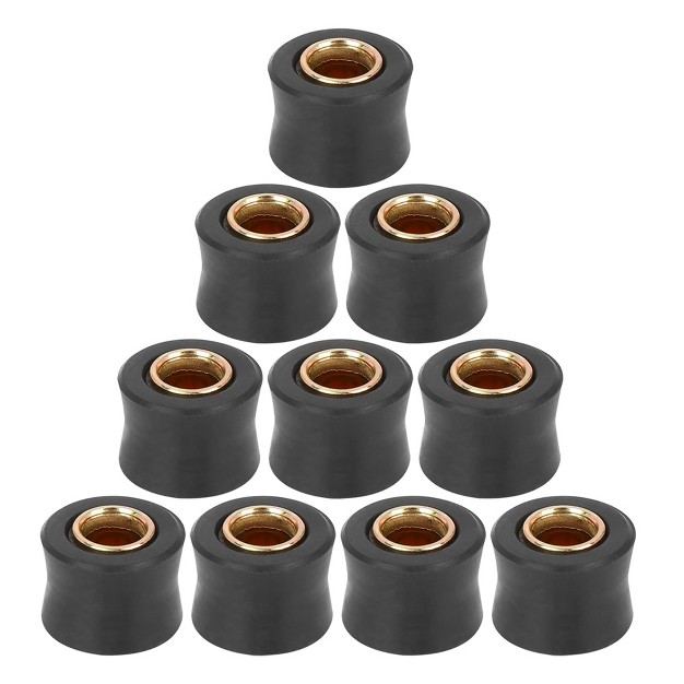 Unique Bargains Universal Motorbike Rear Shock Absorber Cushion Rubber Ring Bushing 10pcs