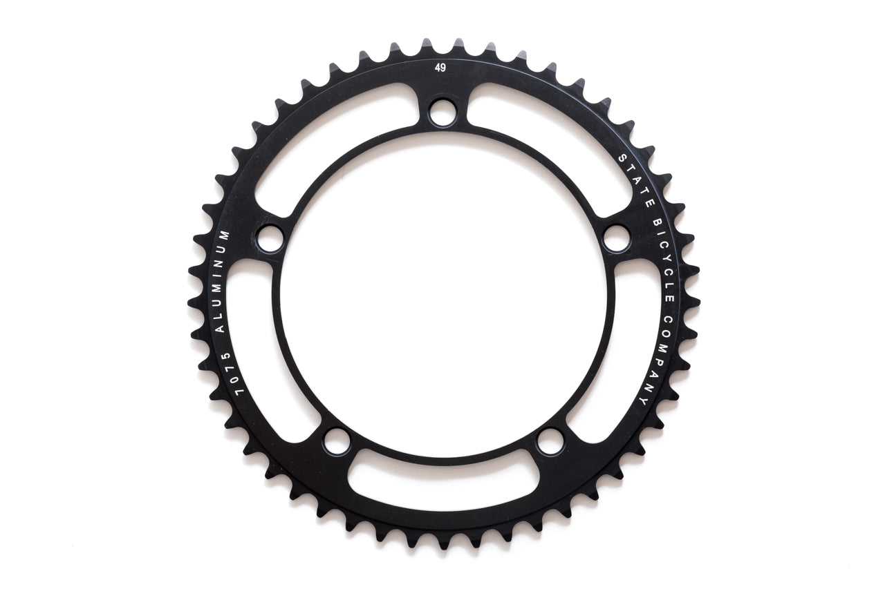 Black Label Series: Chainring - 46t , 48t , 49t , 52t (Black)