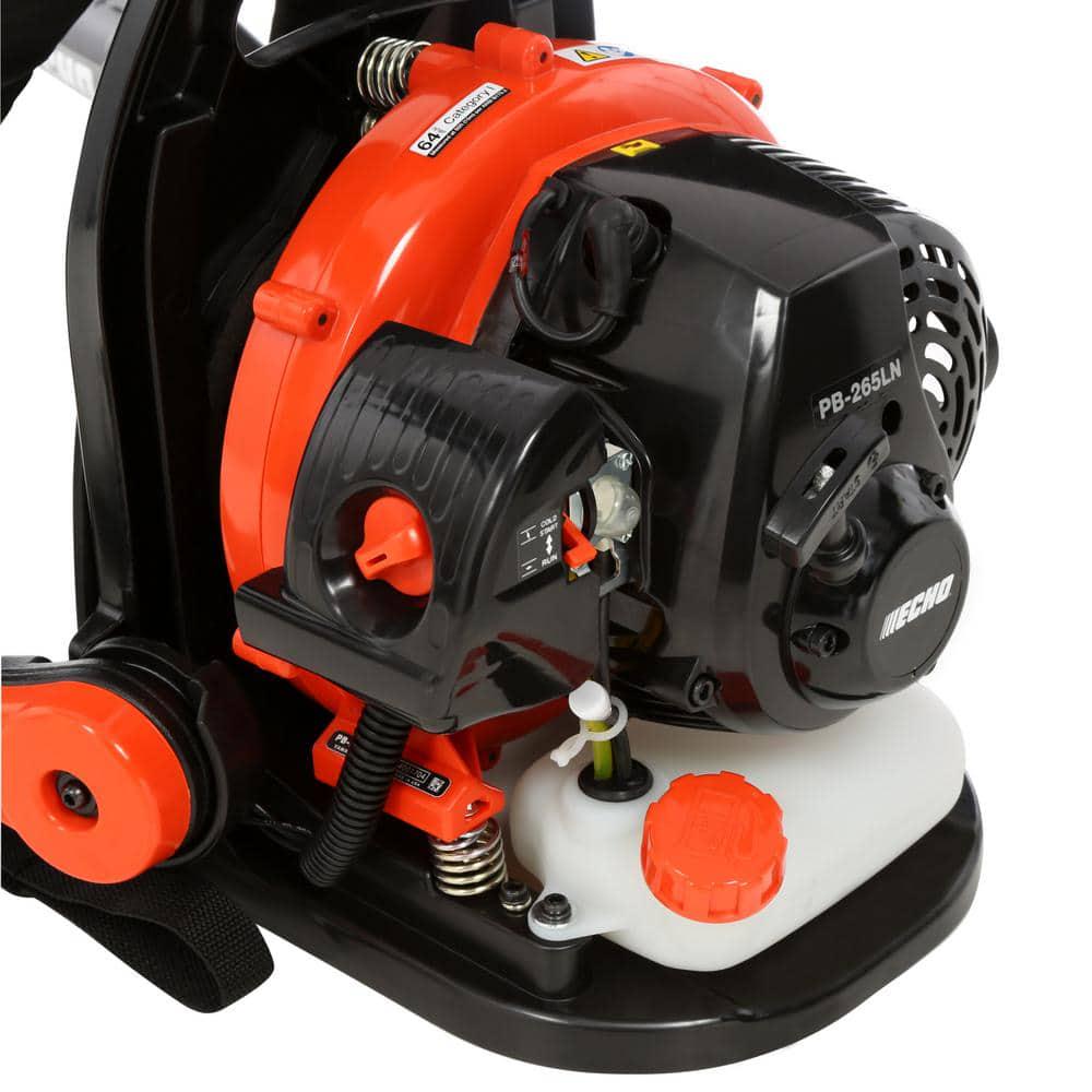 ECHO 158 MPH 375 CFM 254 cc Gas 2Stroke Low Noise Backpack Leaf Blower with Hip Throttle