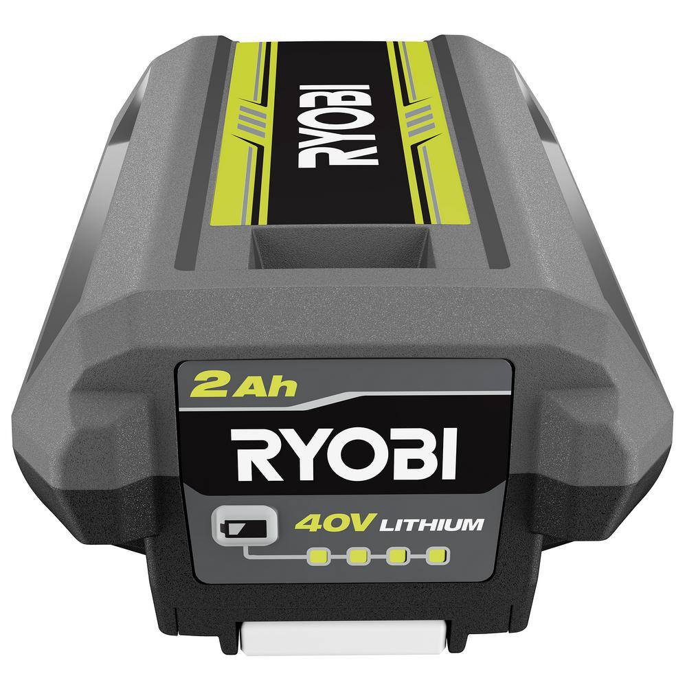 RYOBI 40V Lithium-Ion 2.0 Ah Battery and Charger OP4020A-03