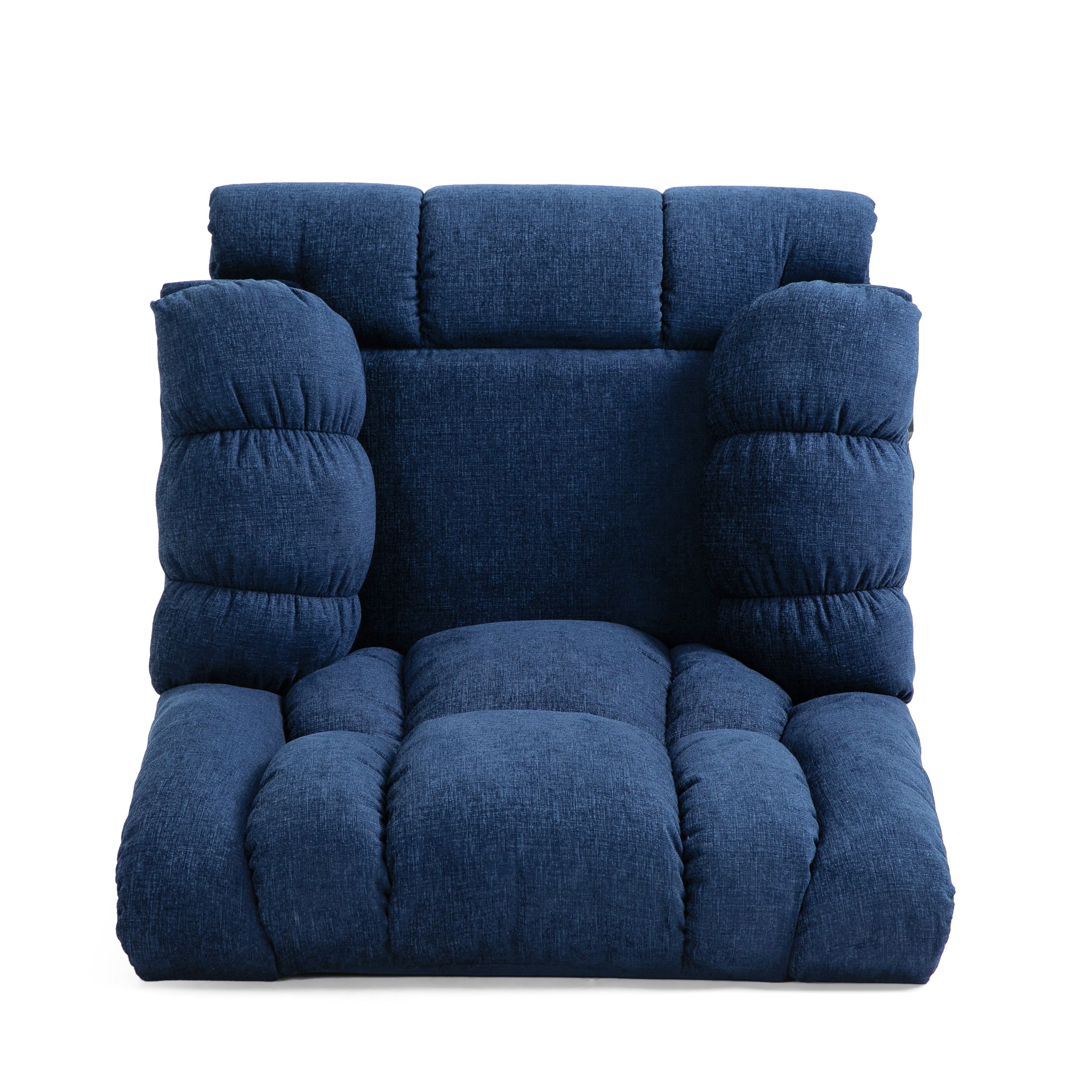 Siloam Contemporary Pillow Tufted Massage Recliner