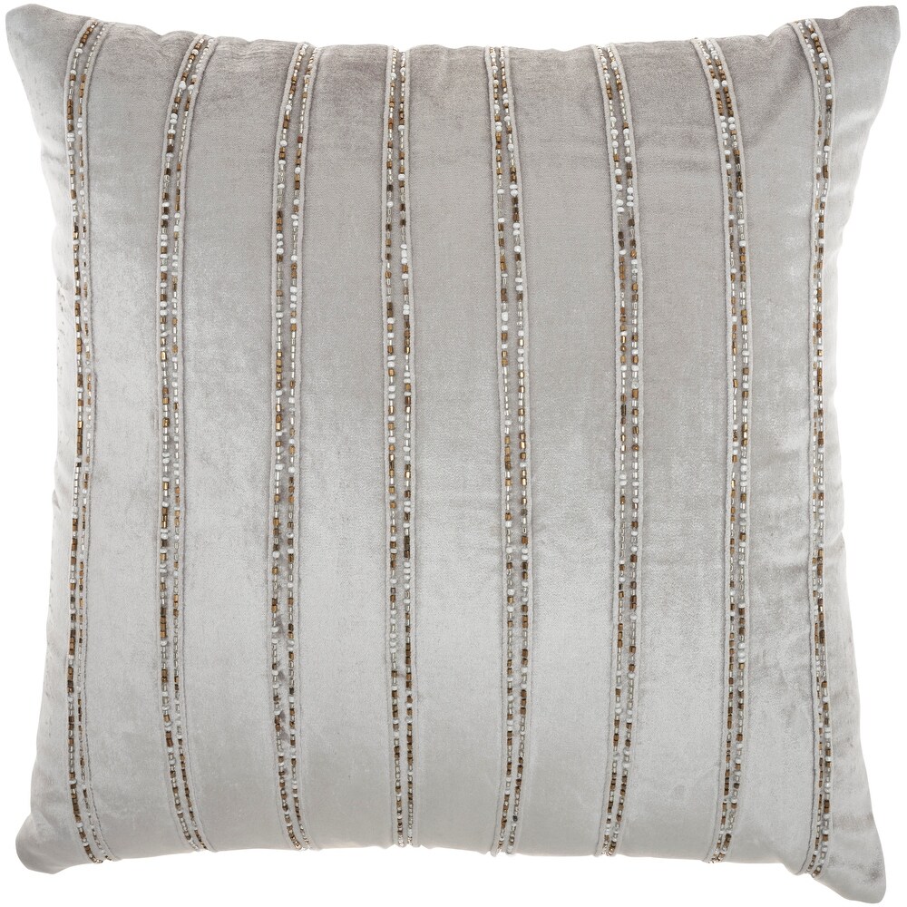 Mina Victory Sofia Striped Throw Pillow   ( 12\