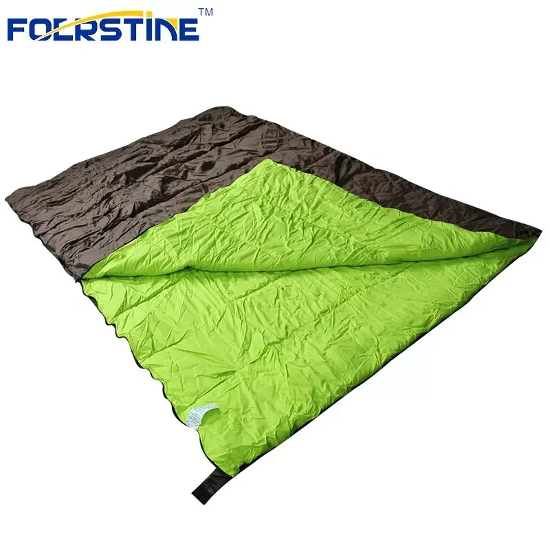 Double Person Winter 3 Season Hollow fiber Traveling Sleeping Bag for camping popular