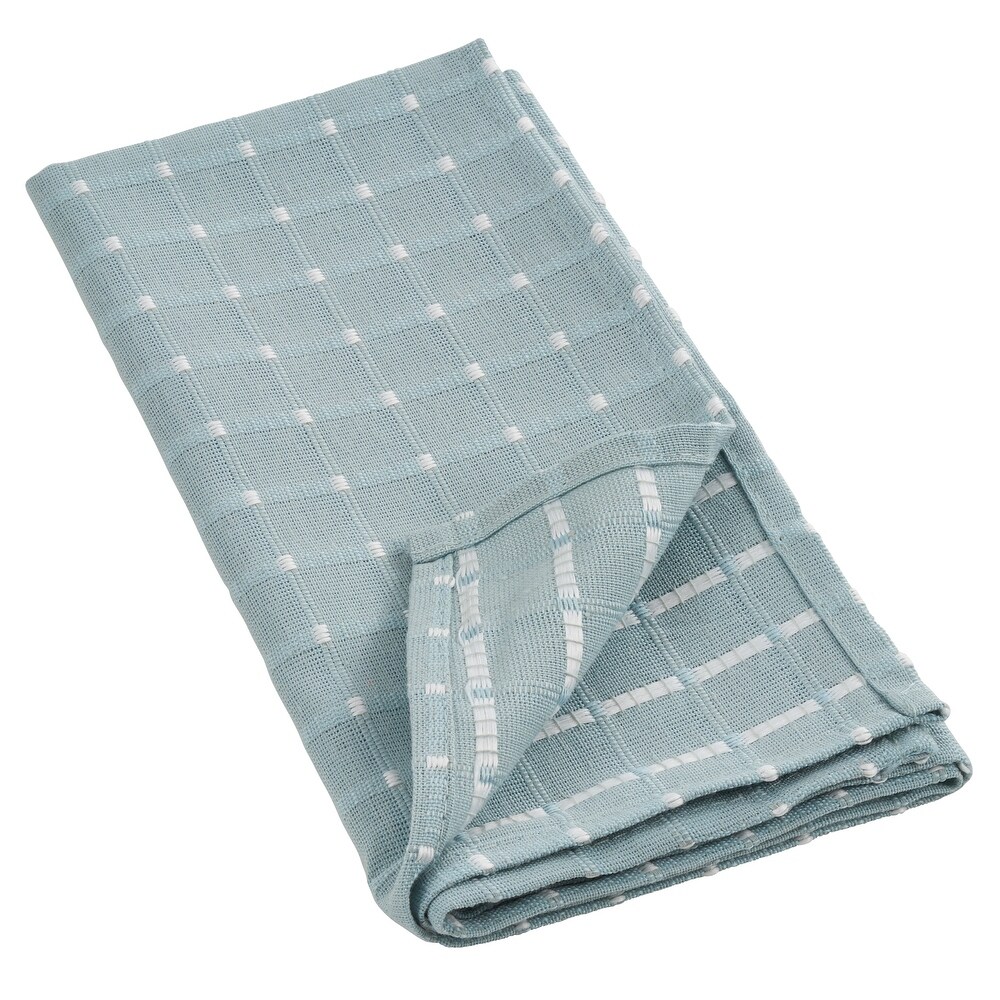 Stitched Line Design Cotton Blend Napkins (Set of 4)