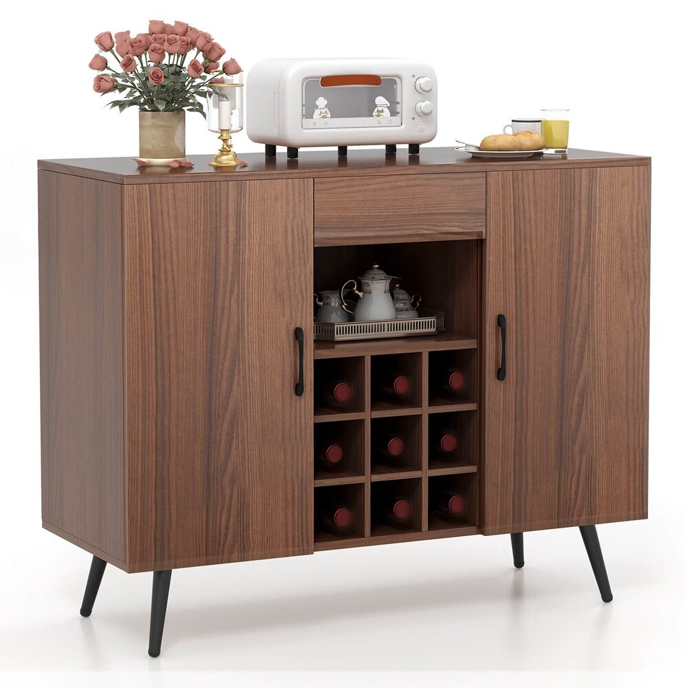 Costway Buffet Sideboard Cabinet Wine Bar Cabinet with Drawer     See Details