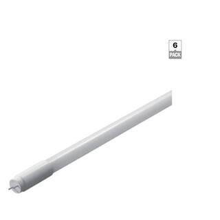 HALCO LIGHTING TECHNOLOGIES 12-Watt 4 ft. Linear T8 LED Type AB Hybrid Tube Light Bulb Daylight Deluxe 6500K (6-Pack) T8FR12865HYBLED6PK 89011