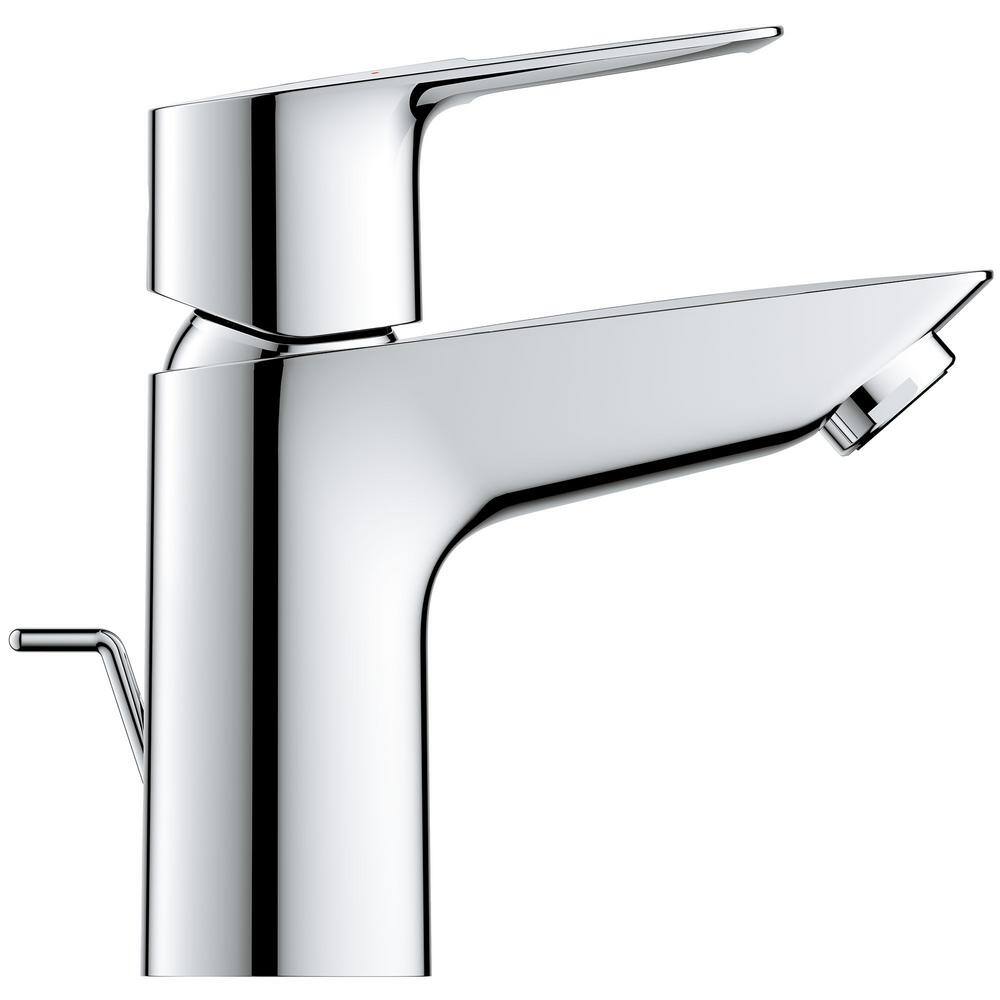 GROHE BauLoop Single-Handle Single Hole Bathroom Faucet in StarLight Chrome 23084001